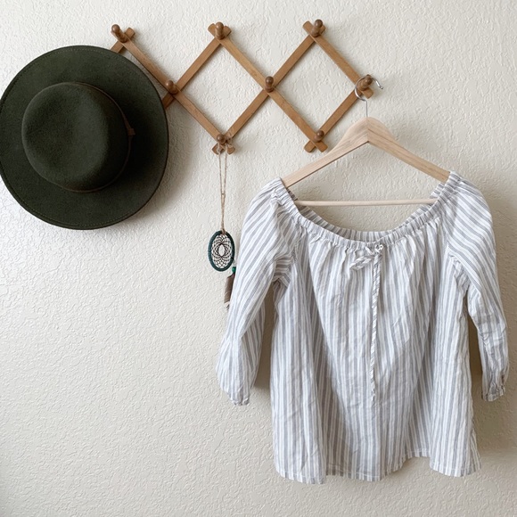Madewell Tops - Madewell Off The Shoulder Top